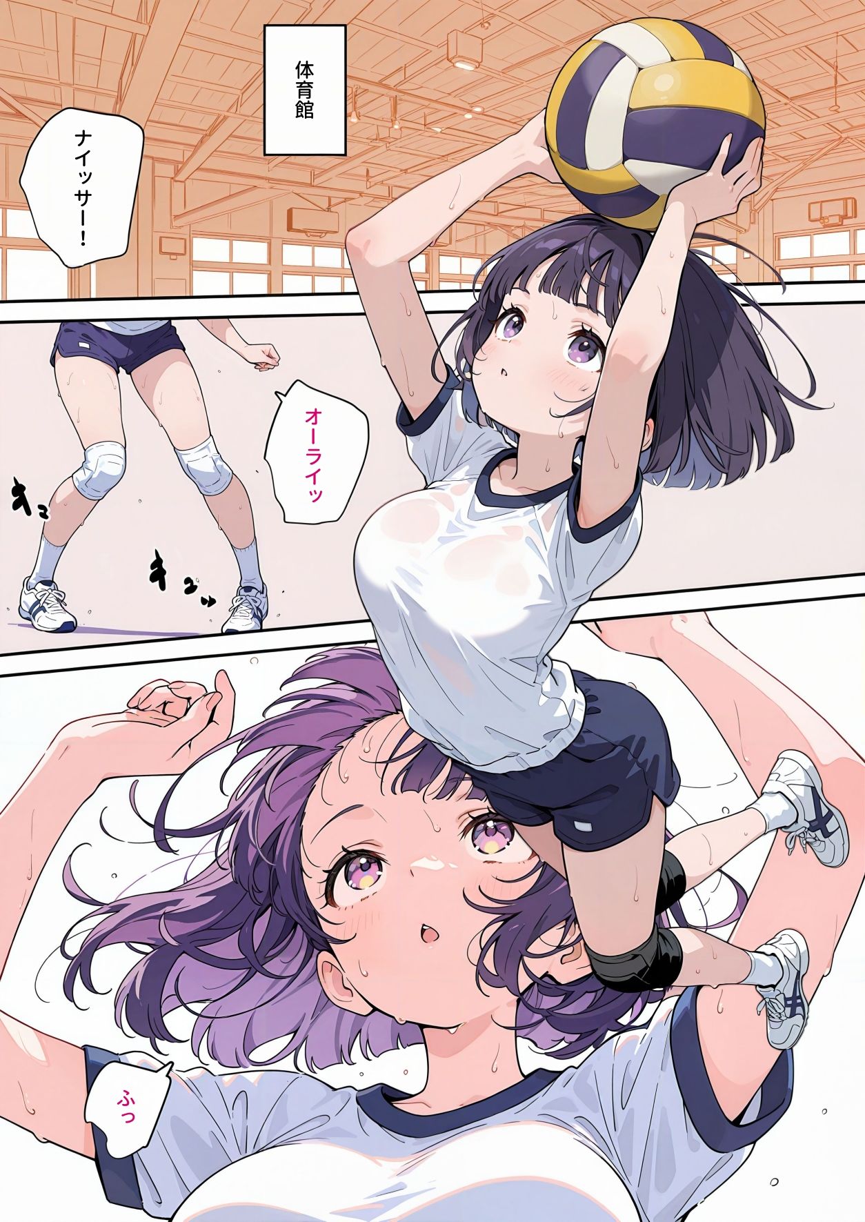 最高のオナホをつくろう〜部活少女催●マッサージ編〜のサンプル画像1