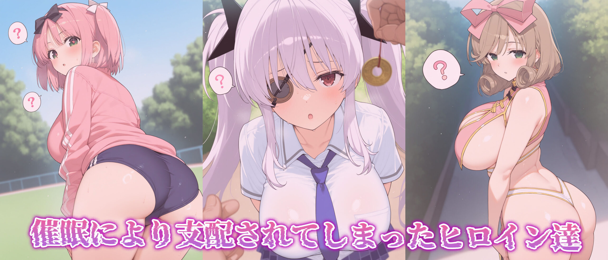 【催●性支配】強●淫乱ヒロイン化 閃乱カ○ラ編【柳○/雲○/春○】のサンプル画像1