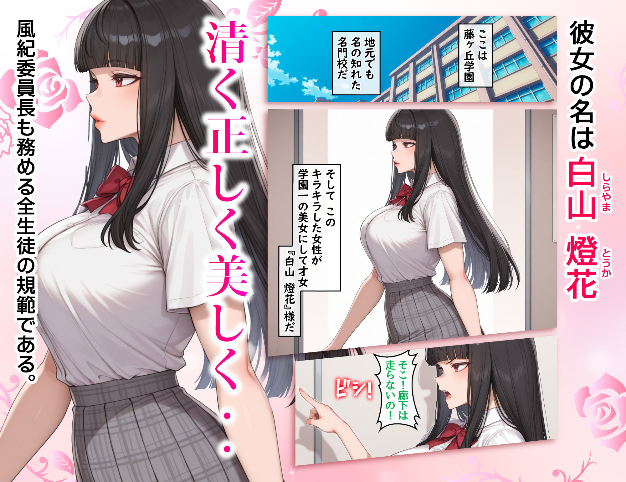 地味な執事の僕が学園一の美女とイチャラブ種付け性活のサンプル画像1