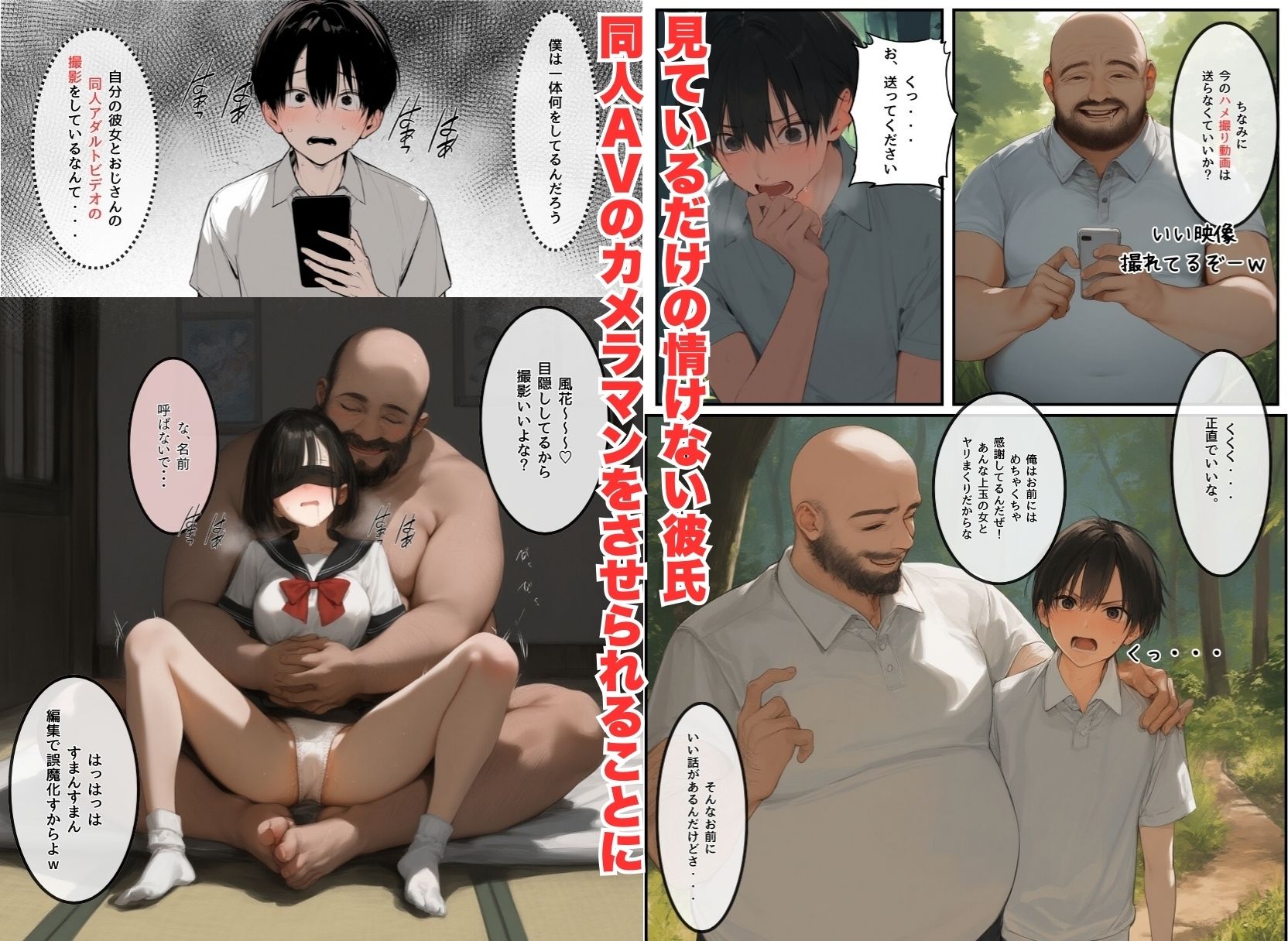 【僕の寝取らせ夏休み】あの日見た種付けプレスを僕はまだ忘れられないのサンプル画像6