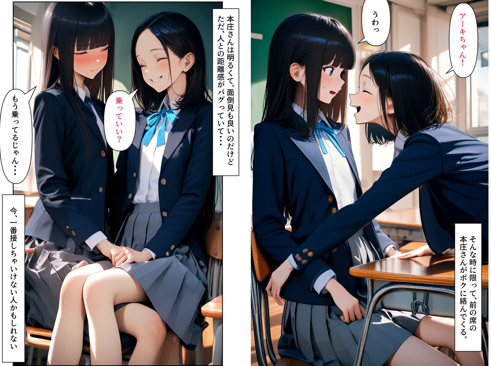 女装男子のJKハーレム生活3のサンプル画像6