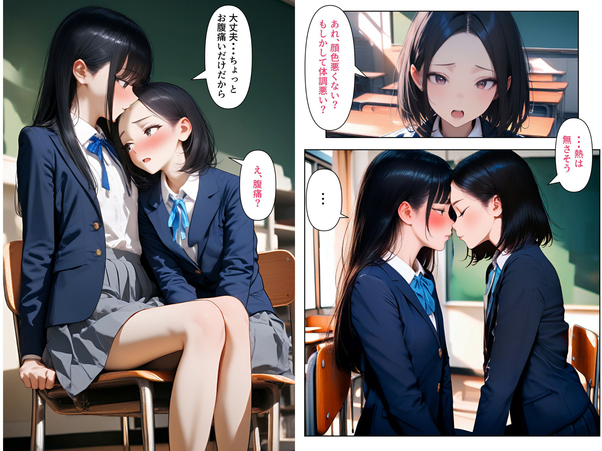 女装男子のJKハーレム生活3のサンプル画像7