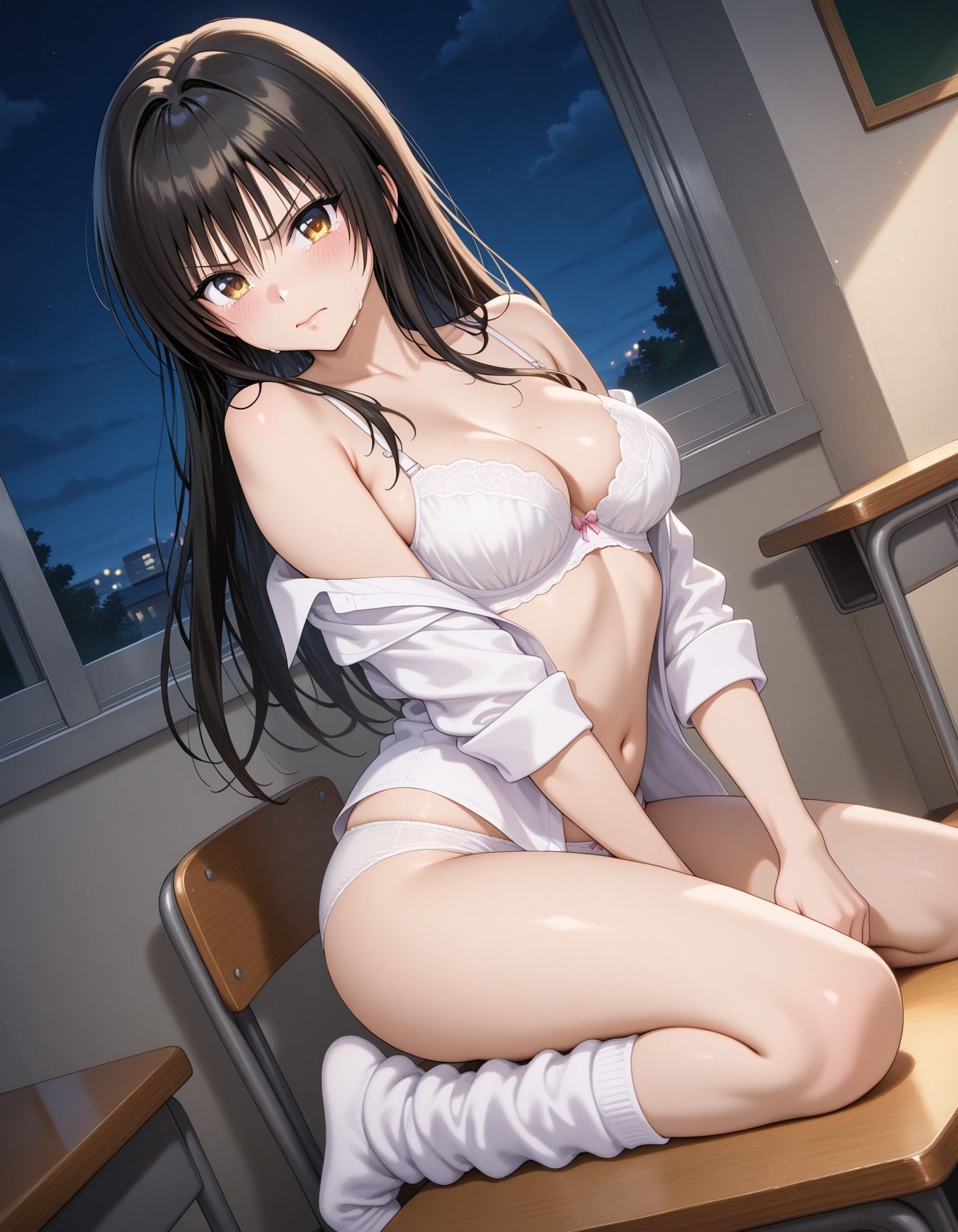 キモデブ男に犯●れた少女のサンプル画像3