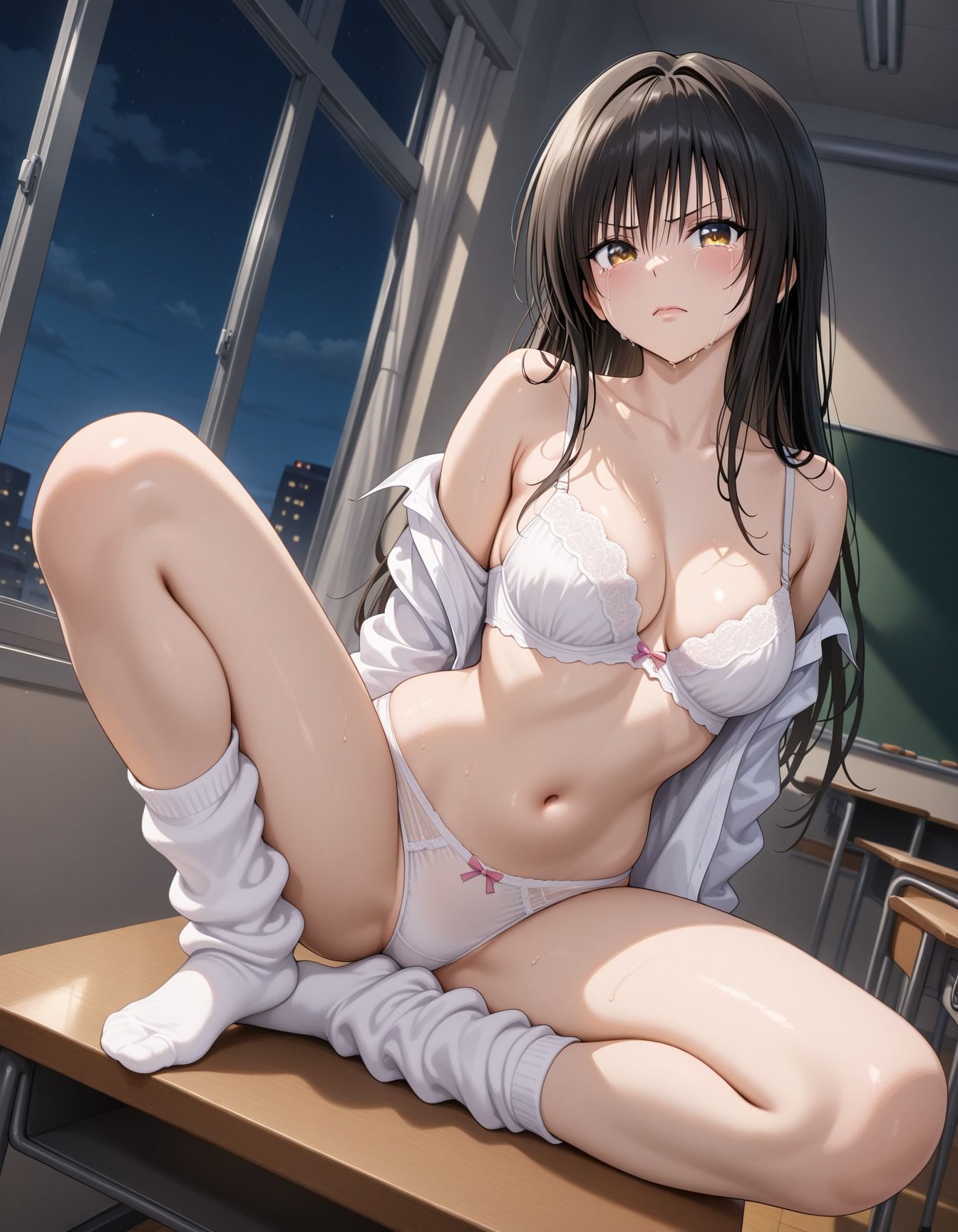 キモデブ男に犯●れた少女のサンプル画像4