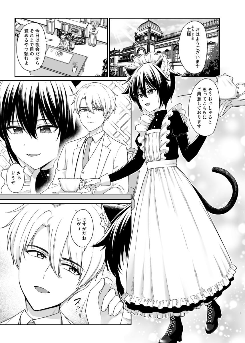 猫耳少年メイドの愛するヒメゴトのサンプル画像2